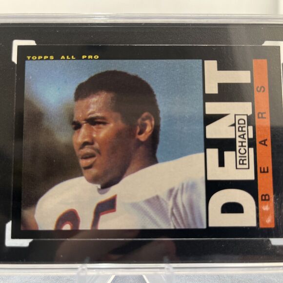 1985 Topps #24 Richard Dent GRADED SGC 7 Near Mint - Picture 3 of 5